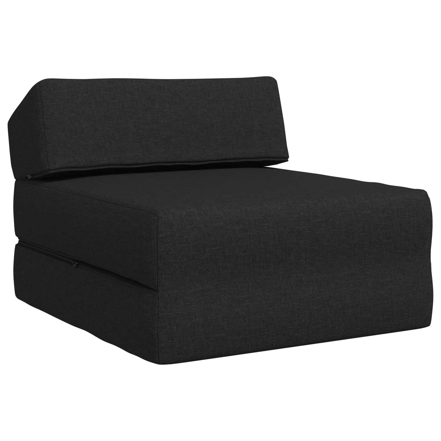 Klappsofa Bett Schwarz 60 x 70 x 41 cm Stoff