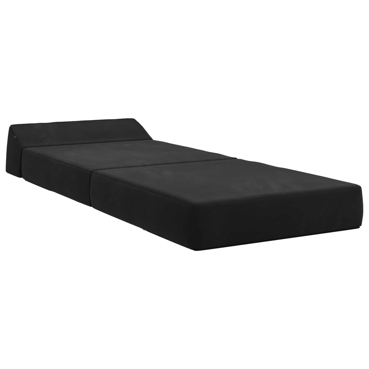 Klappsofa Bett Schwarz 60 x 70 x 41 cm Stoff