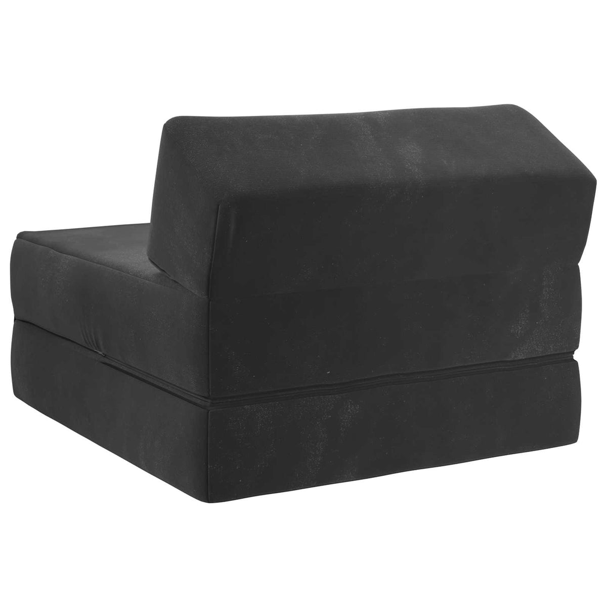 Klappsofa Bett Schwarz 60 x 70 x 41 cm Stoff