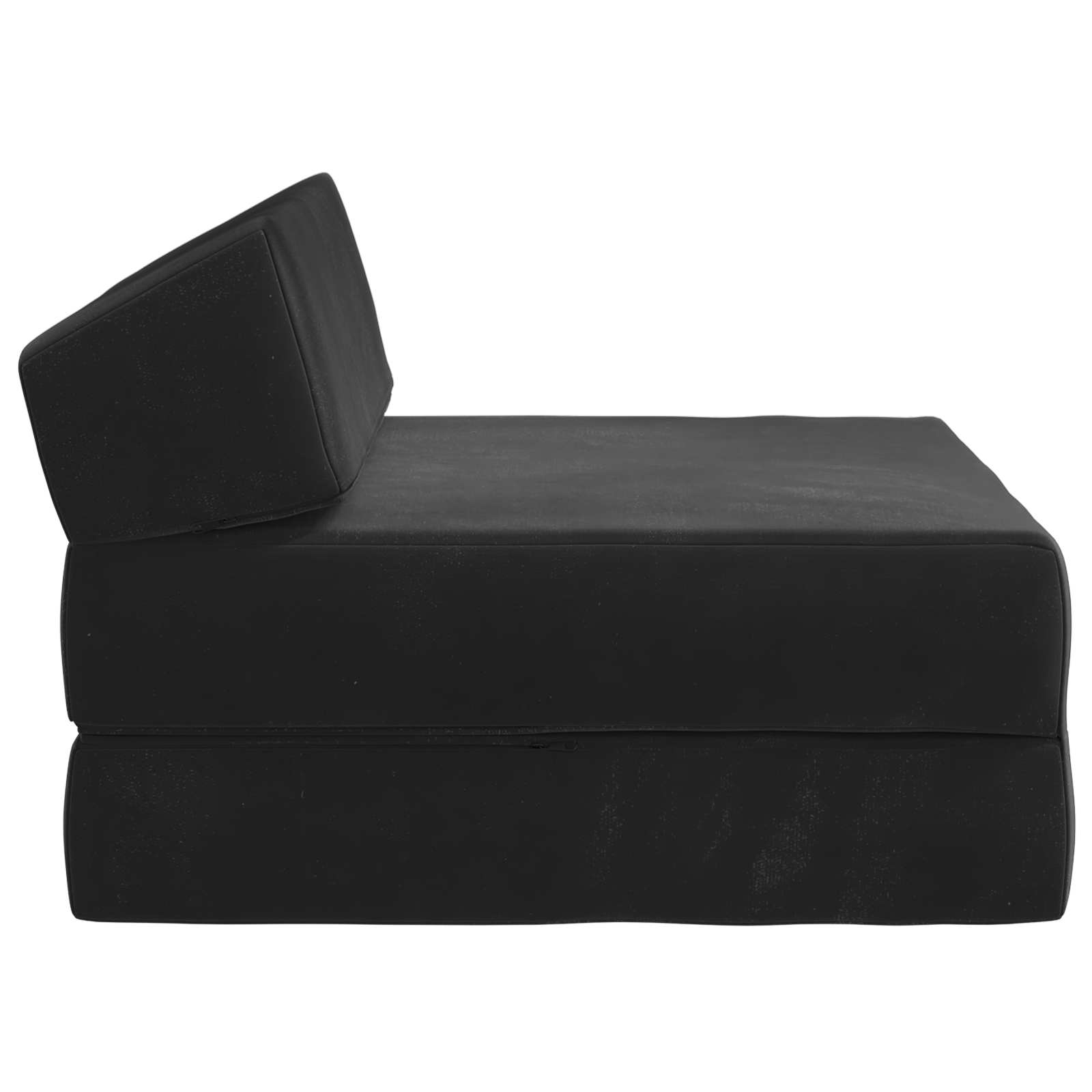 Klappsofa Bett Schwarz 60 x 70 x 41 cm Stoff