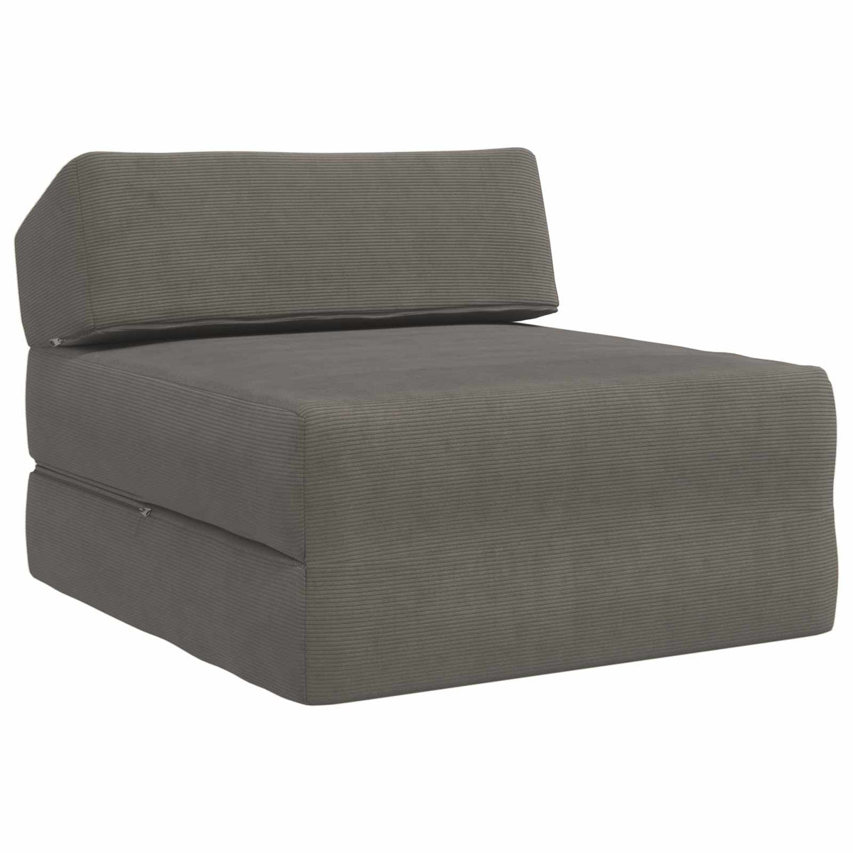 Klappsofa Bett Hellgrau 60 x 70 x 41 cm Stoff