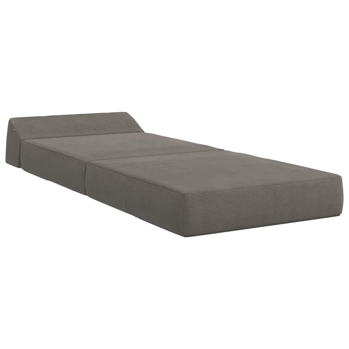 Klappsofa Bett Hellgrau 60 x 70 x 41 cm Stoff