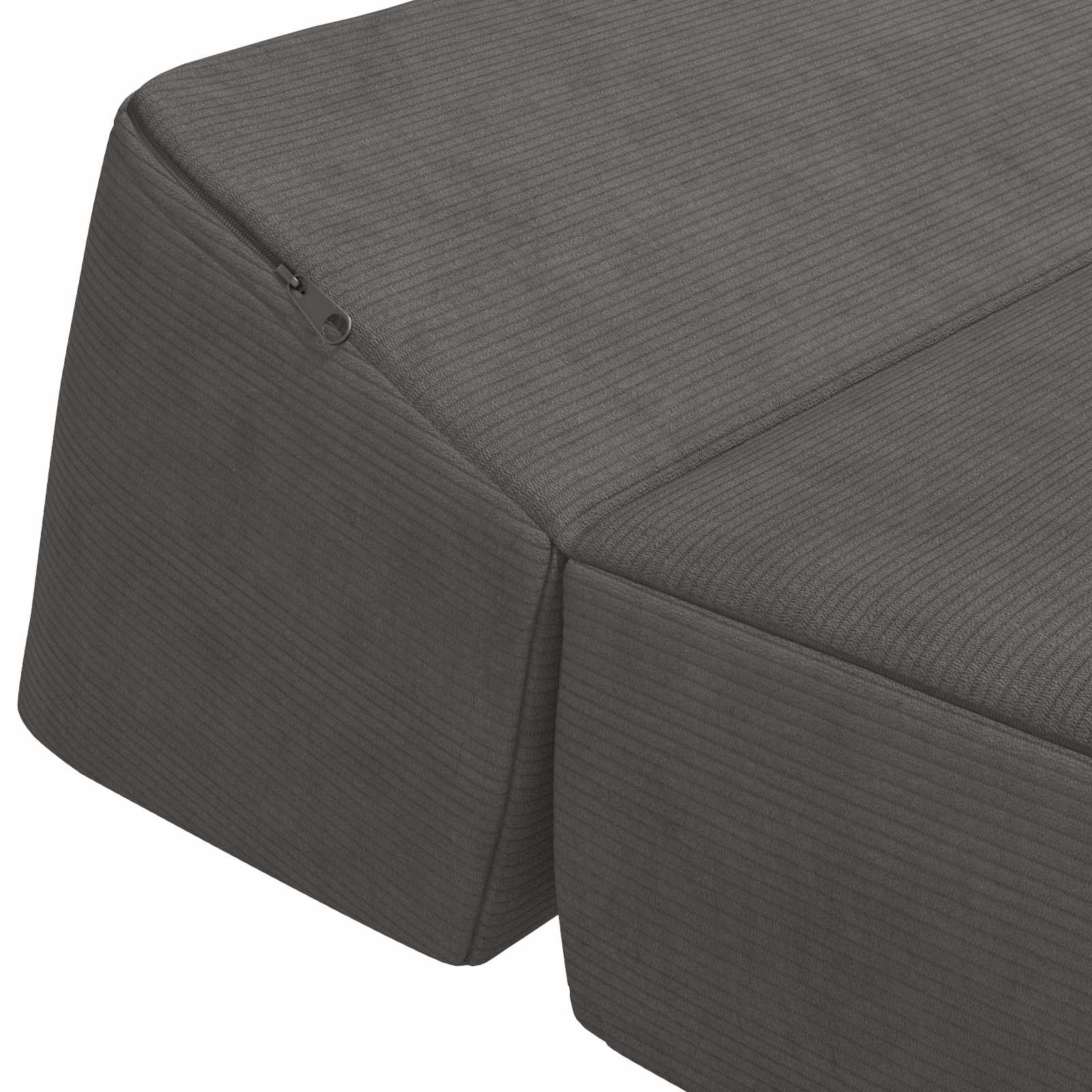 Klappsofa Bett Dunkelgrau 60 x 70 x 41 cm Stoff