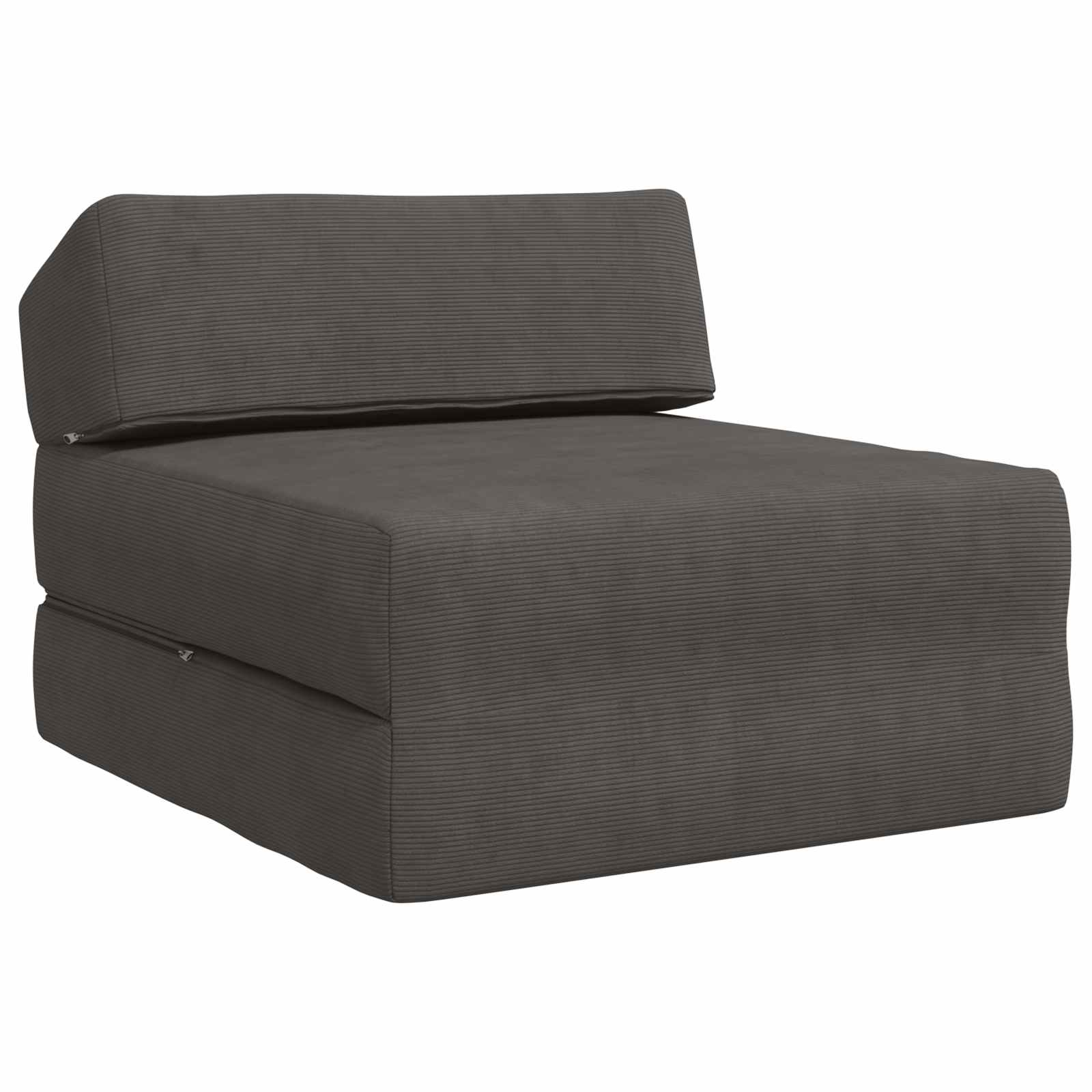 Klappsofa Bett Dunkelgrau 60 x 70 x 41 cm Stoff