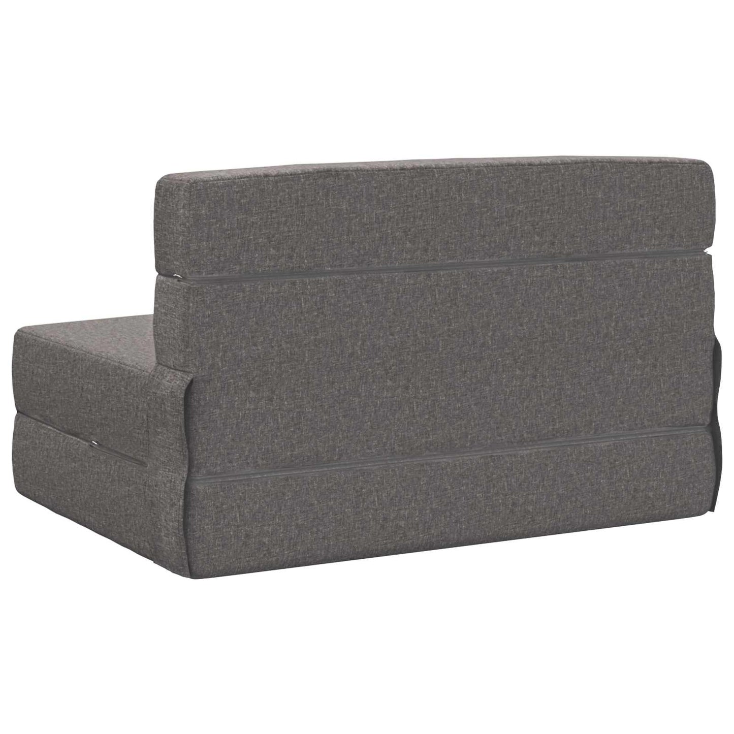 Klappsofa Bett Hellgrau 70 x 72 x 60 cm Stoff