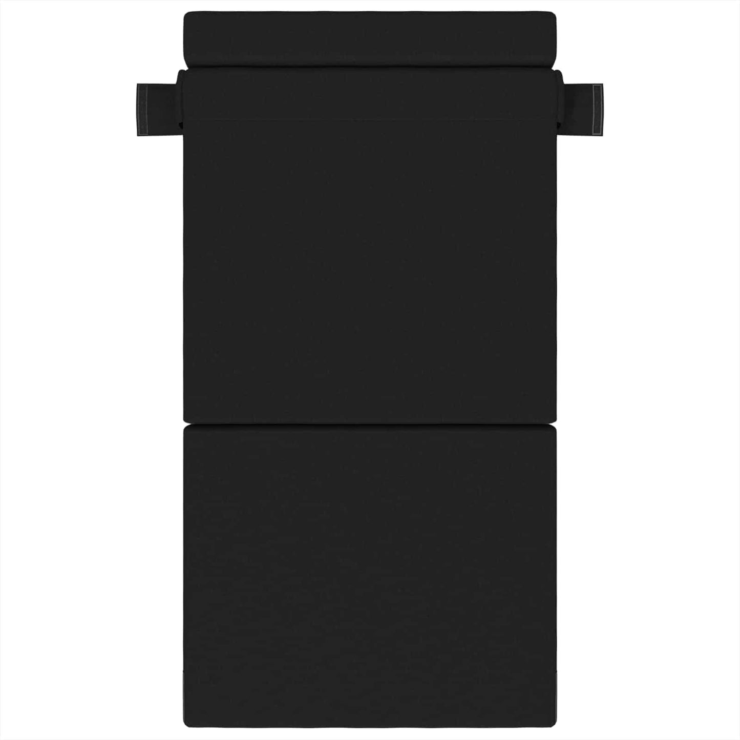 Klappsofa Bett Schwarz 70 x 72 x 60 cm Stoff