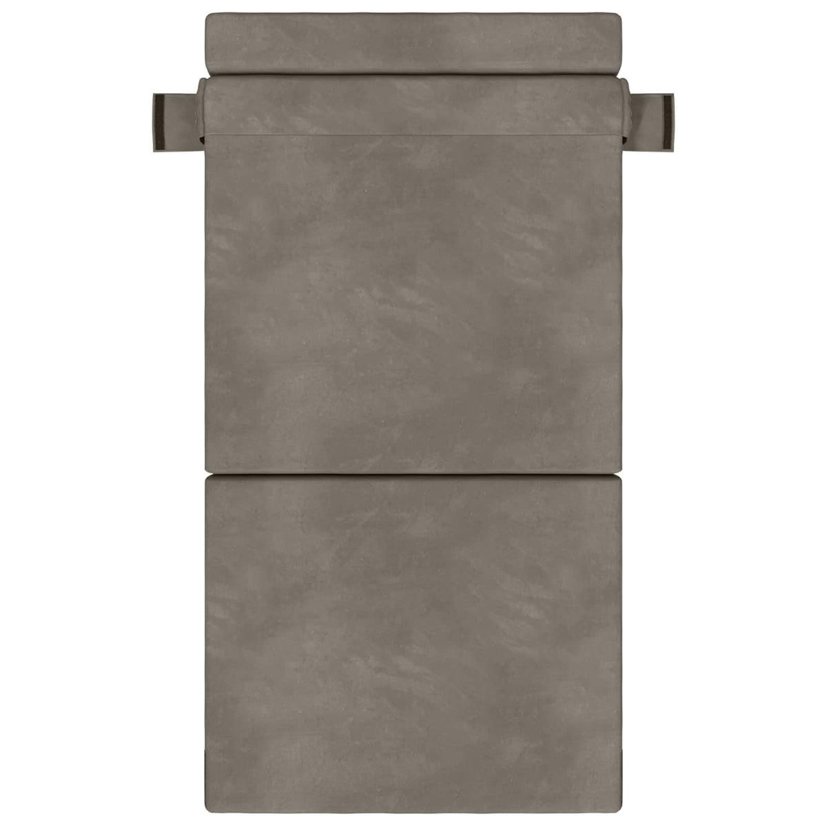 Klappsofa Bett Hellgrau 70 x 72 x 60 cm Stoff