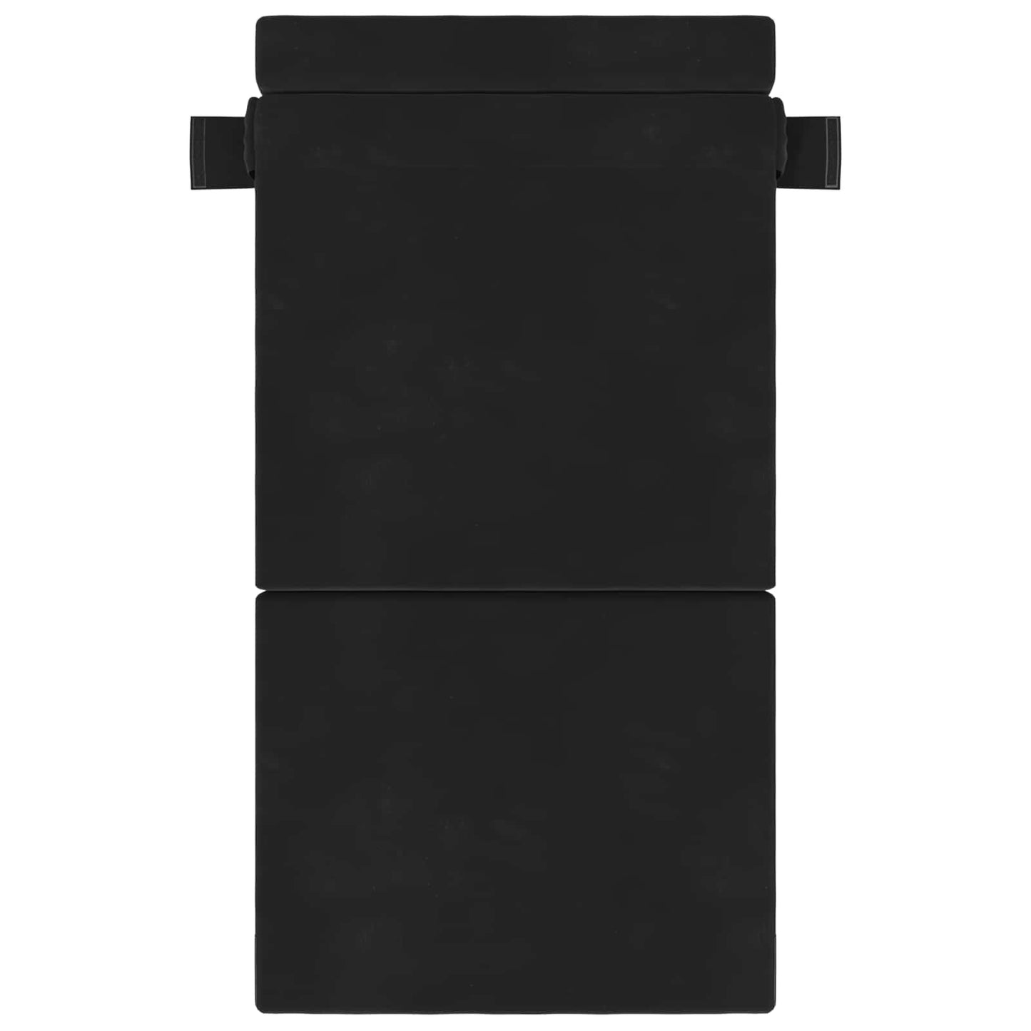 Klappsofa Bett Schwarz 70 x 72 x 60 cm Stoff