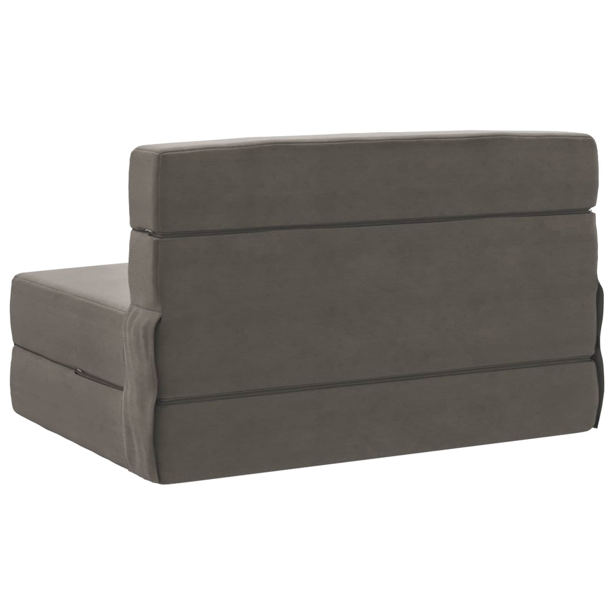 Klappsofa Bett Hellgrau 70 x 72 x 60 cm Stoff
