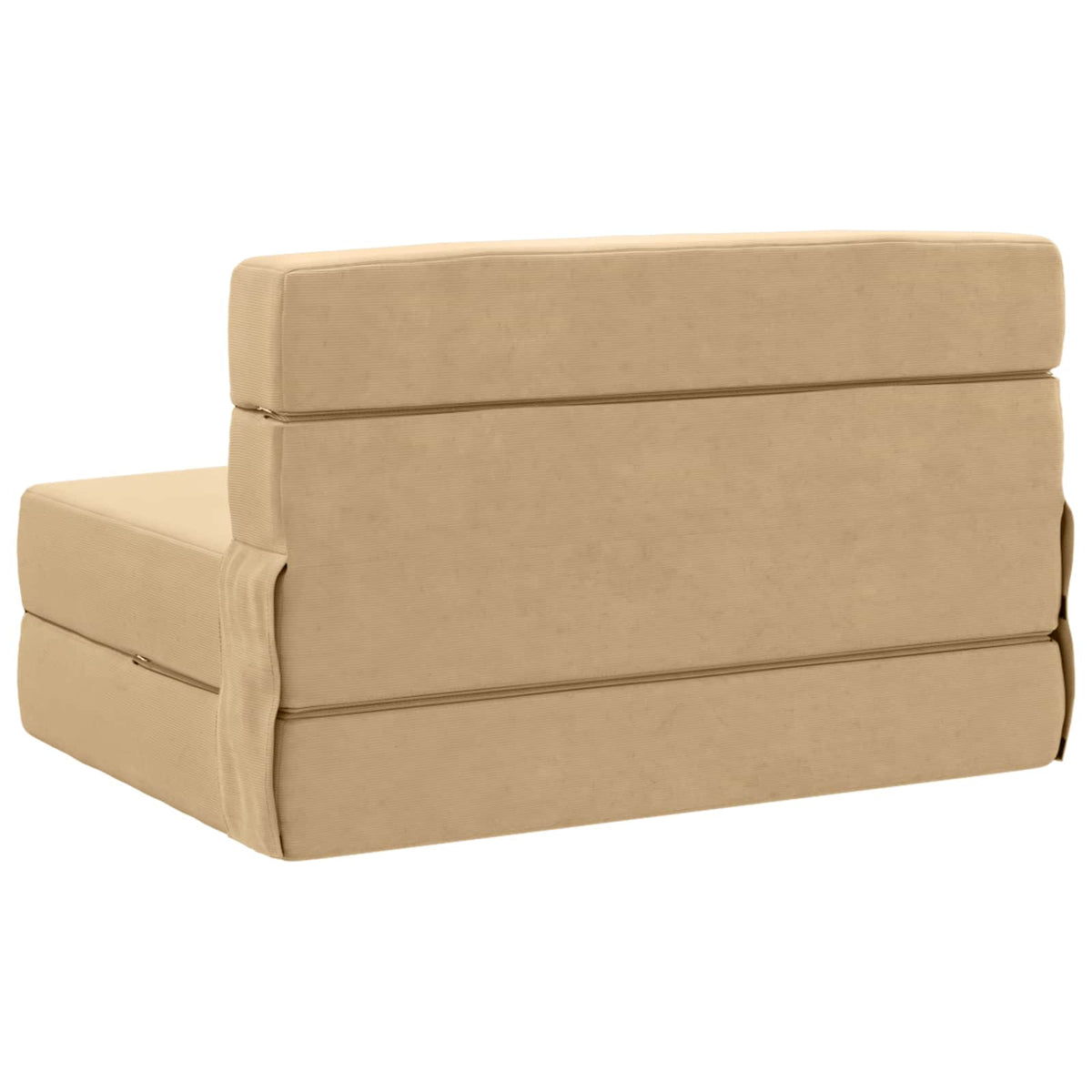 Klappsofa Bett Grün Grau 70 x 72 x 60 cm Stoff