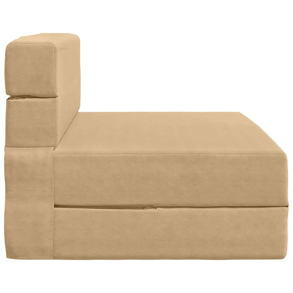 Klappsofa Bett Grün Grau 70 x 72 x 60 cm Stoff