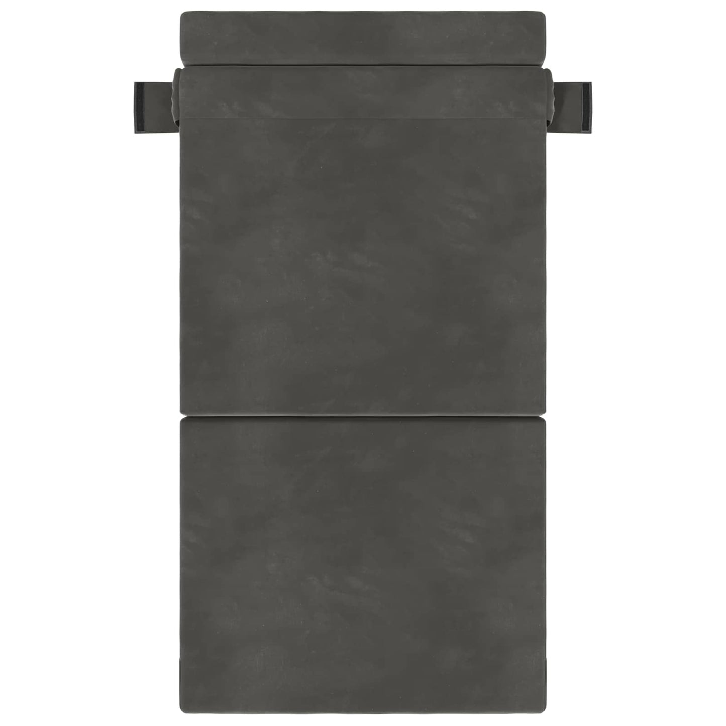 Klappsofa Bett Dunkelgrau 100 x 80 x 60 cm Stoff