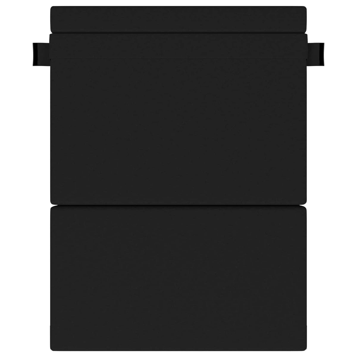 Klappsofa Bett Schwarz 152 x 86,5 x 60 cm Stoff