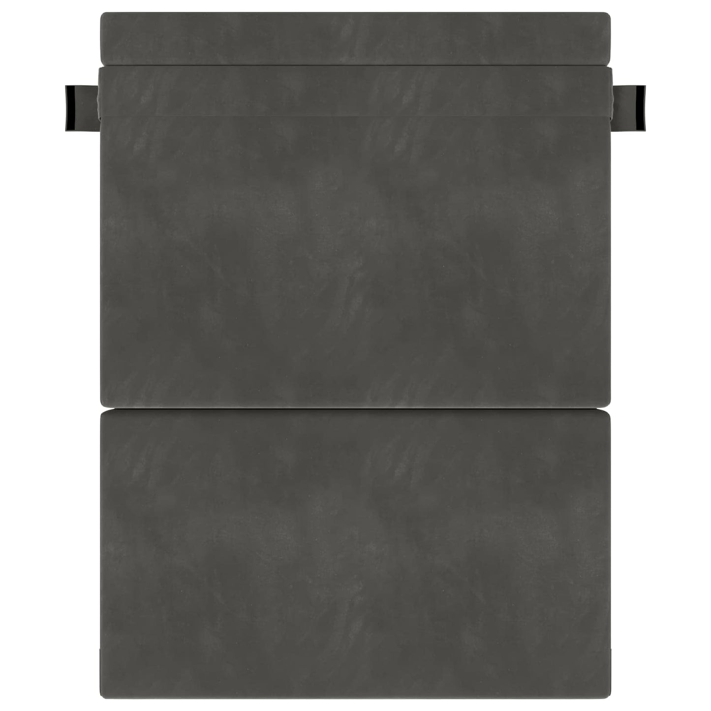 Klappsofa Bett Dunkelgrau 152 x 86,5 x 60 cm Stoff