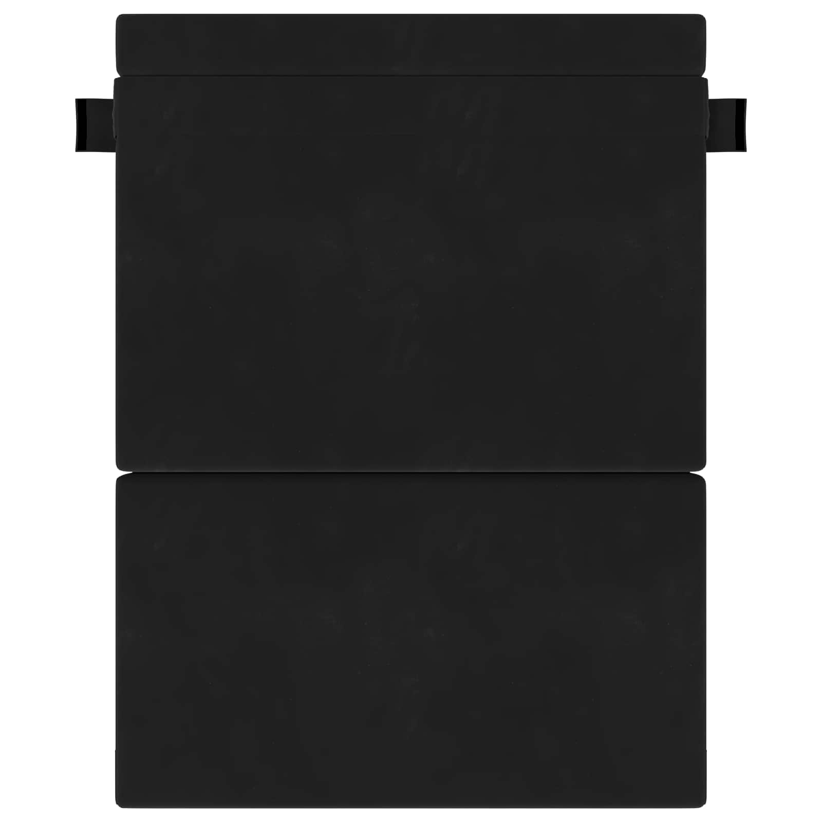 Klappsofa Bett Schwarz 152 x 86,5 x 60 cm Stoff