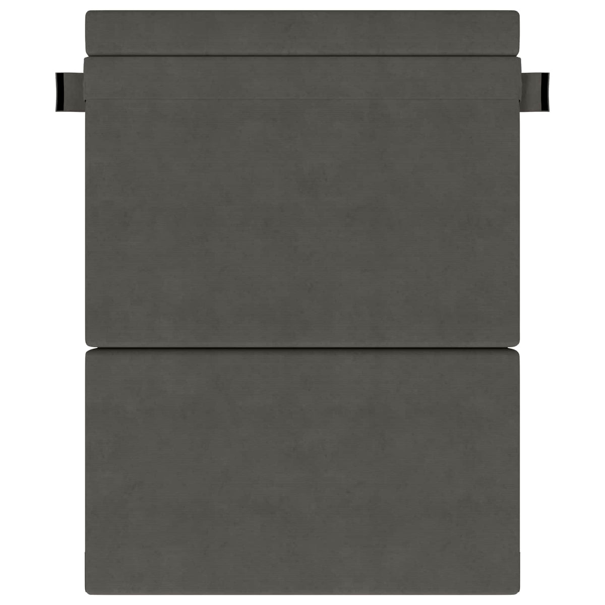 Klappsofa Bett Dunkelgrau 152 x 86,5 x 60 cm Stoff