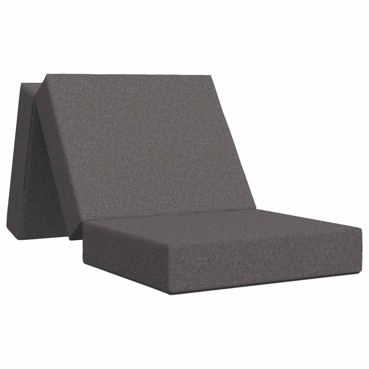 Klappsofa Bett 75 x 63 x 45 cm Hellgrau