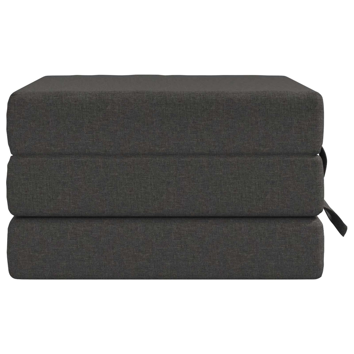 Klappsofa Bett 75 x 63 x 45 cm Dunkelgrau