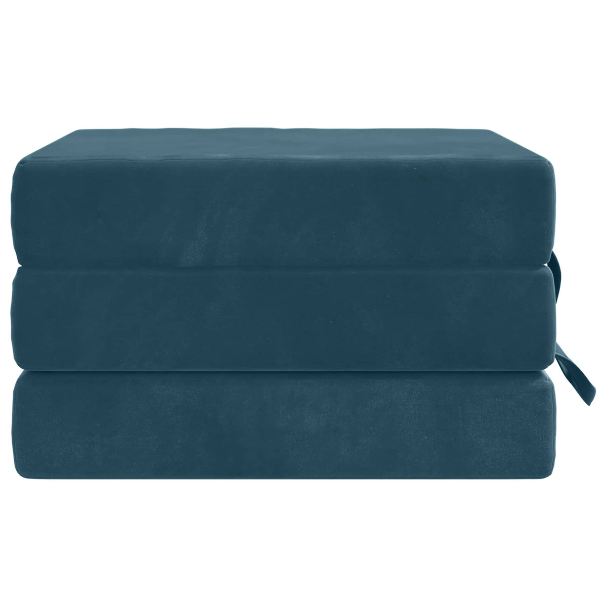 Klappsofa Bett 75 x 63 x 45 cm Blau