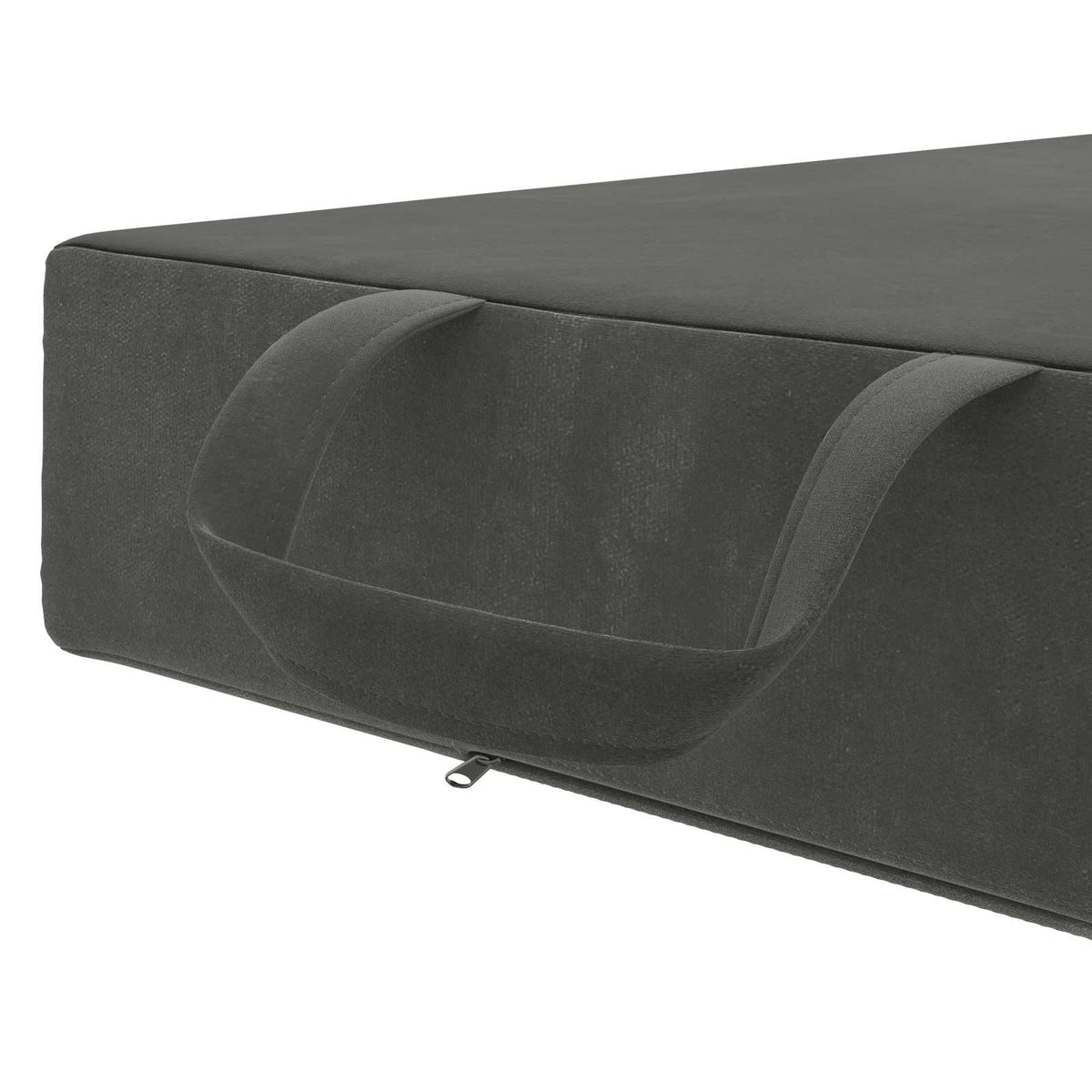 Klappsofa Bett 75 x 63 x 45 cm Dunkelgrau