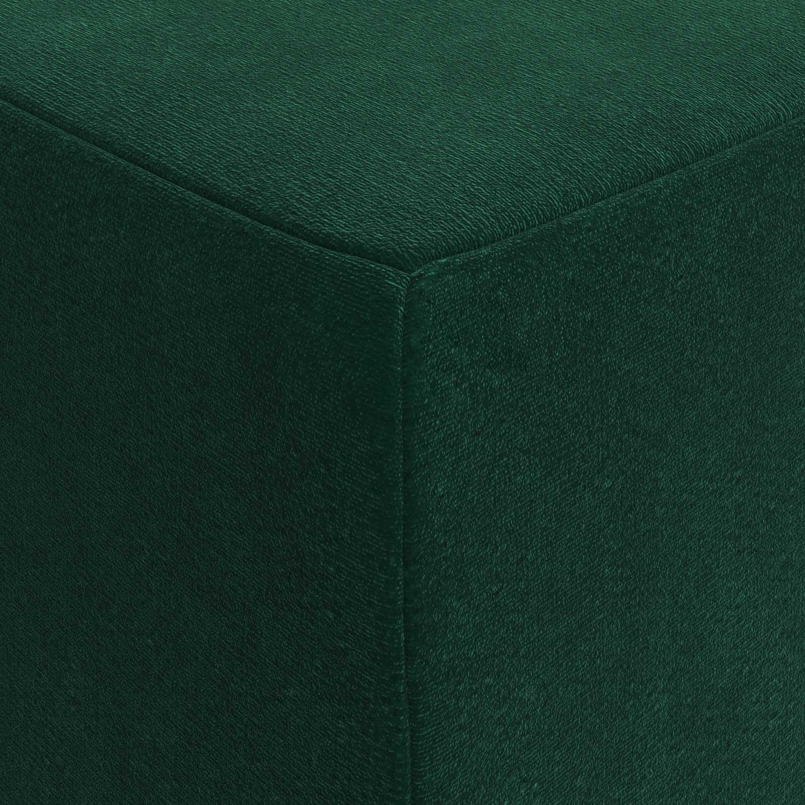 Klappsofa Bett 75 x 63 x 45 cm Dunkelgrün