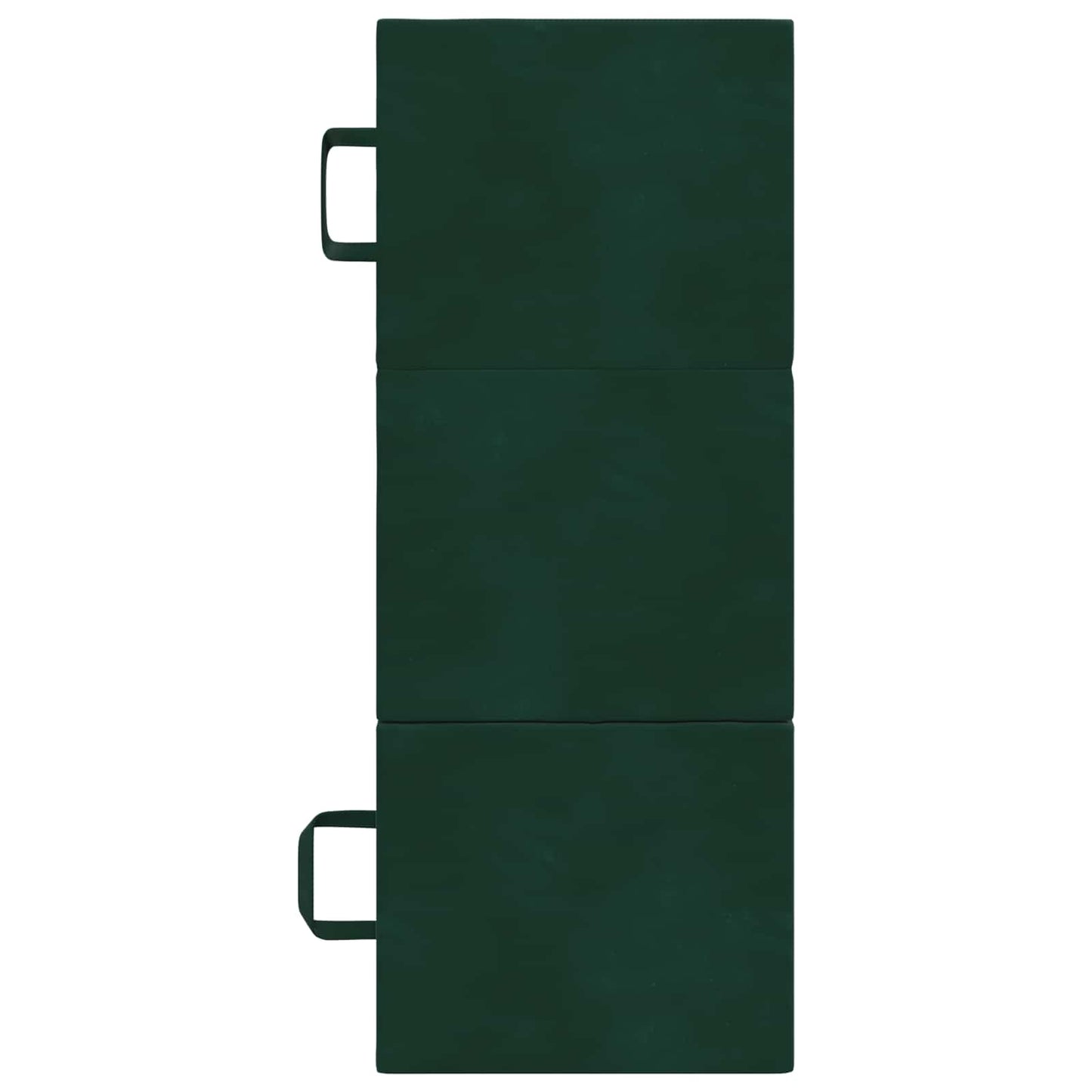 Klappsofa Bett 75 x 63 x 45 cm Dunkelgrün