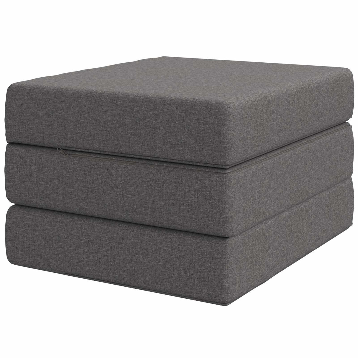 Klappsofa Bett 90 x 63 x 45 cm Hellgrau