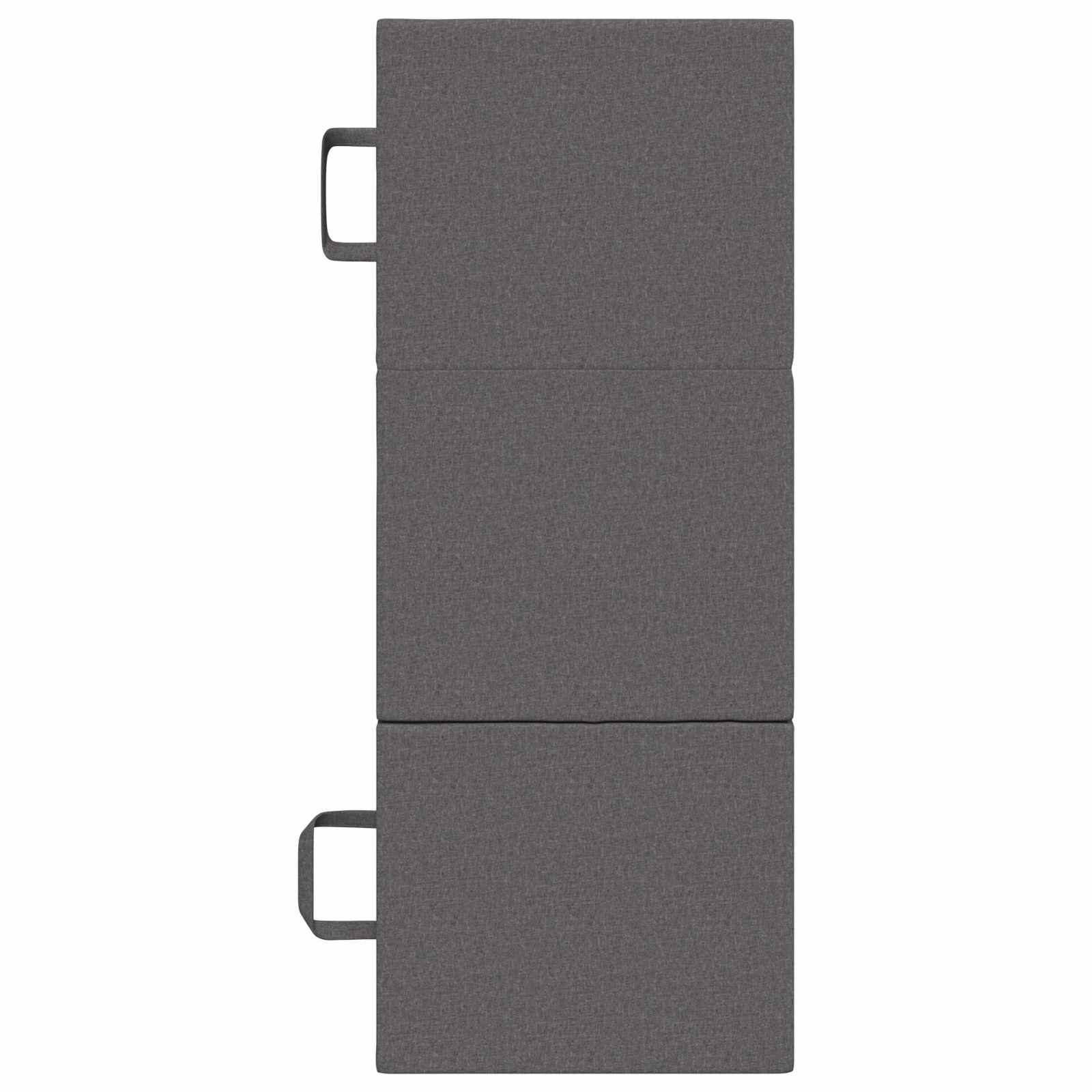 Klappsofa Bett 90 x 63 x 45 cm Hellgrau