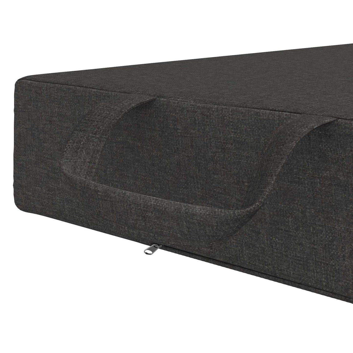 Klappsofa Bett 90 x 63 x 45 cm Dunkelgrau