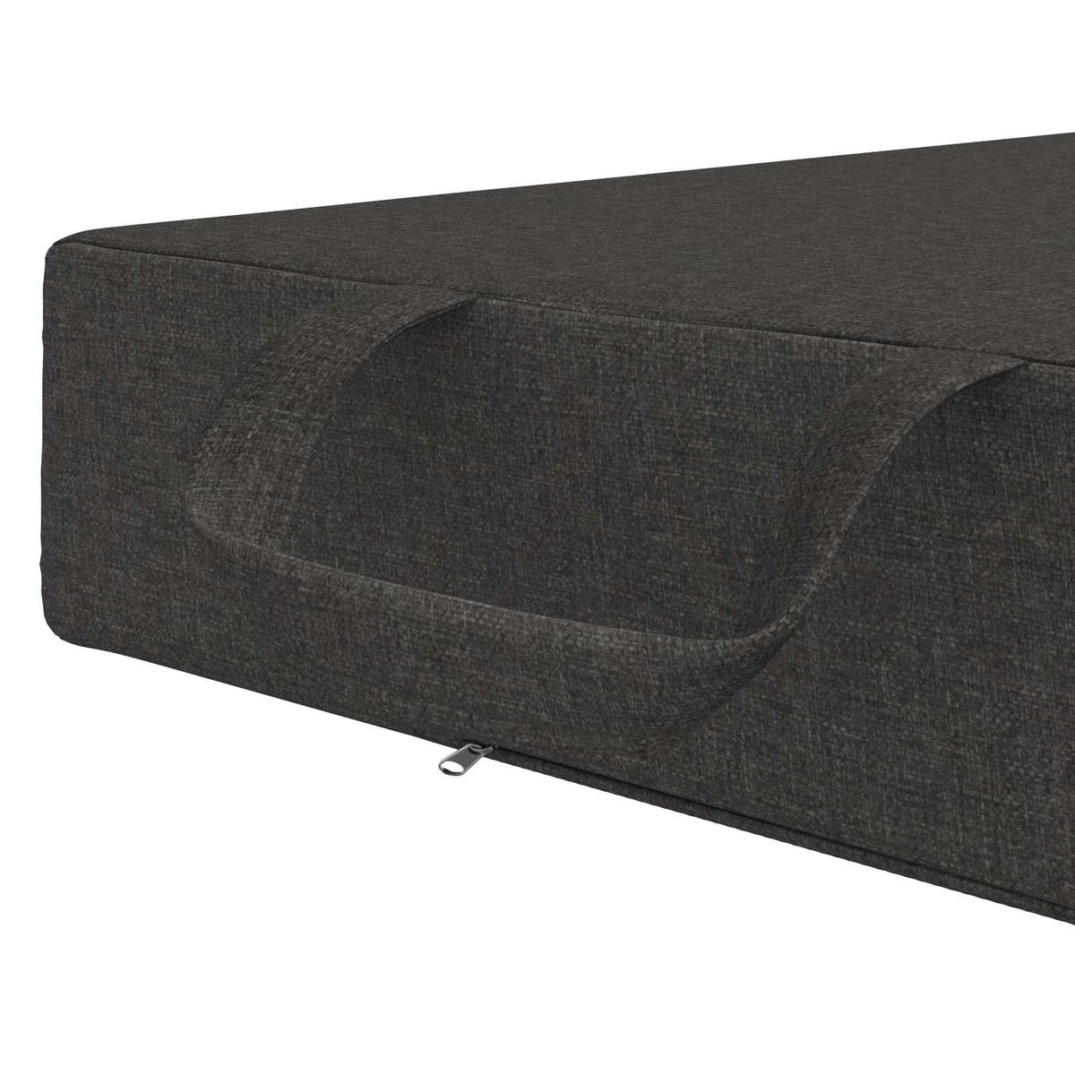 Klappsofa Bett 90 x 63 x 45 cm Dunkelgrau
