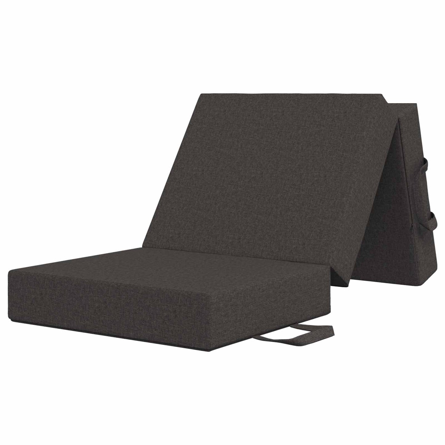 Klappsofa Bett 90 x 63 x 45 cm Dunkelgrau