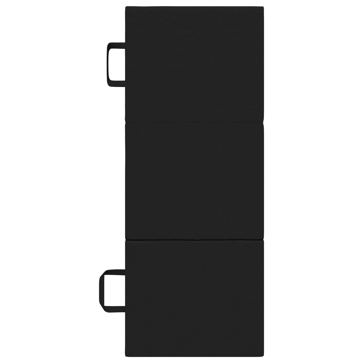Klappsofa Bett 90 x 63 x 45 cm Schwarz