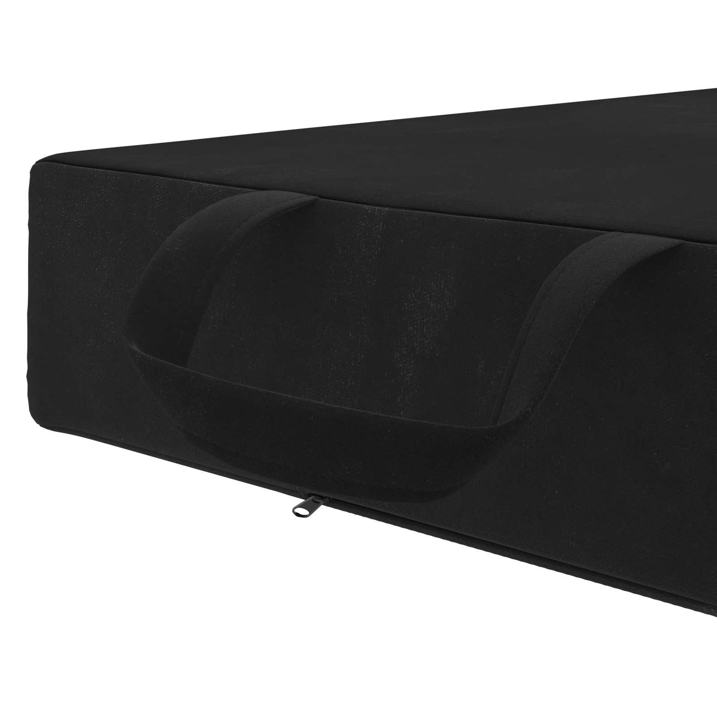 Klappsofa Bett 90 x 63 x 45 cm Schwarz
