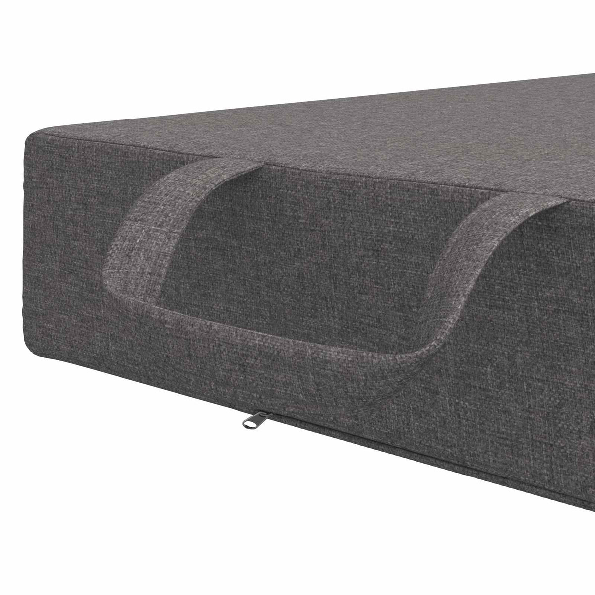 Klappsofa Bett 75 x 67 x 45 cm Hellgrau