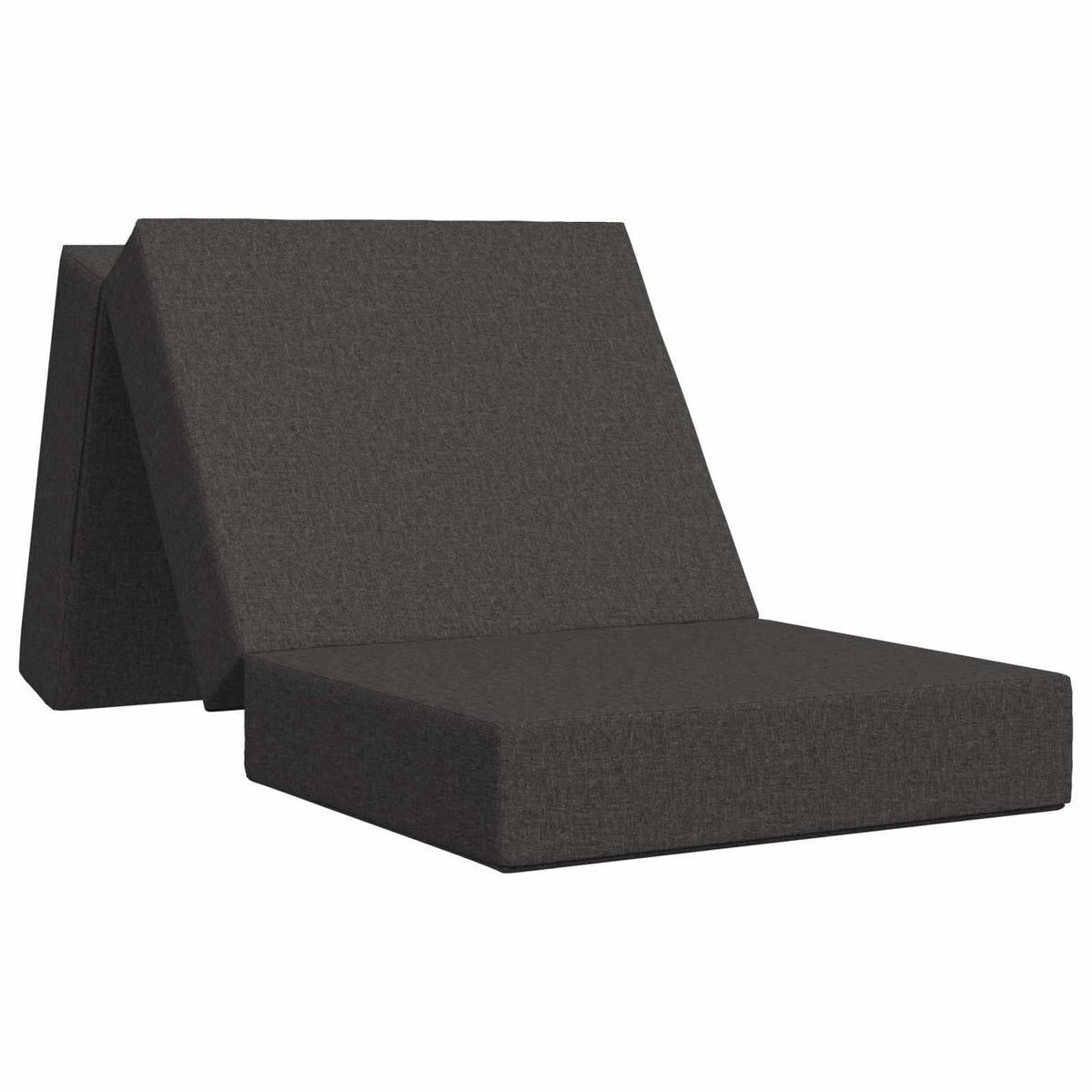 Klappsofa Bett 75 x 67 x 45 cm Dunkelgrau
