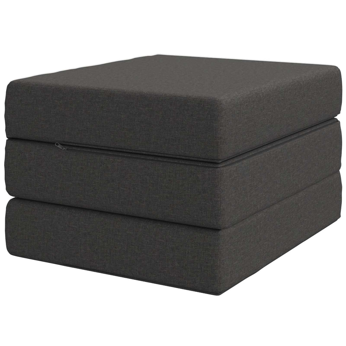 Klappsofa Bett 75 x 67 x 45 cm Dunkelgrau