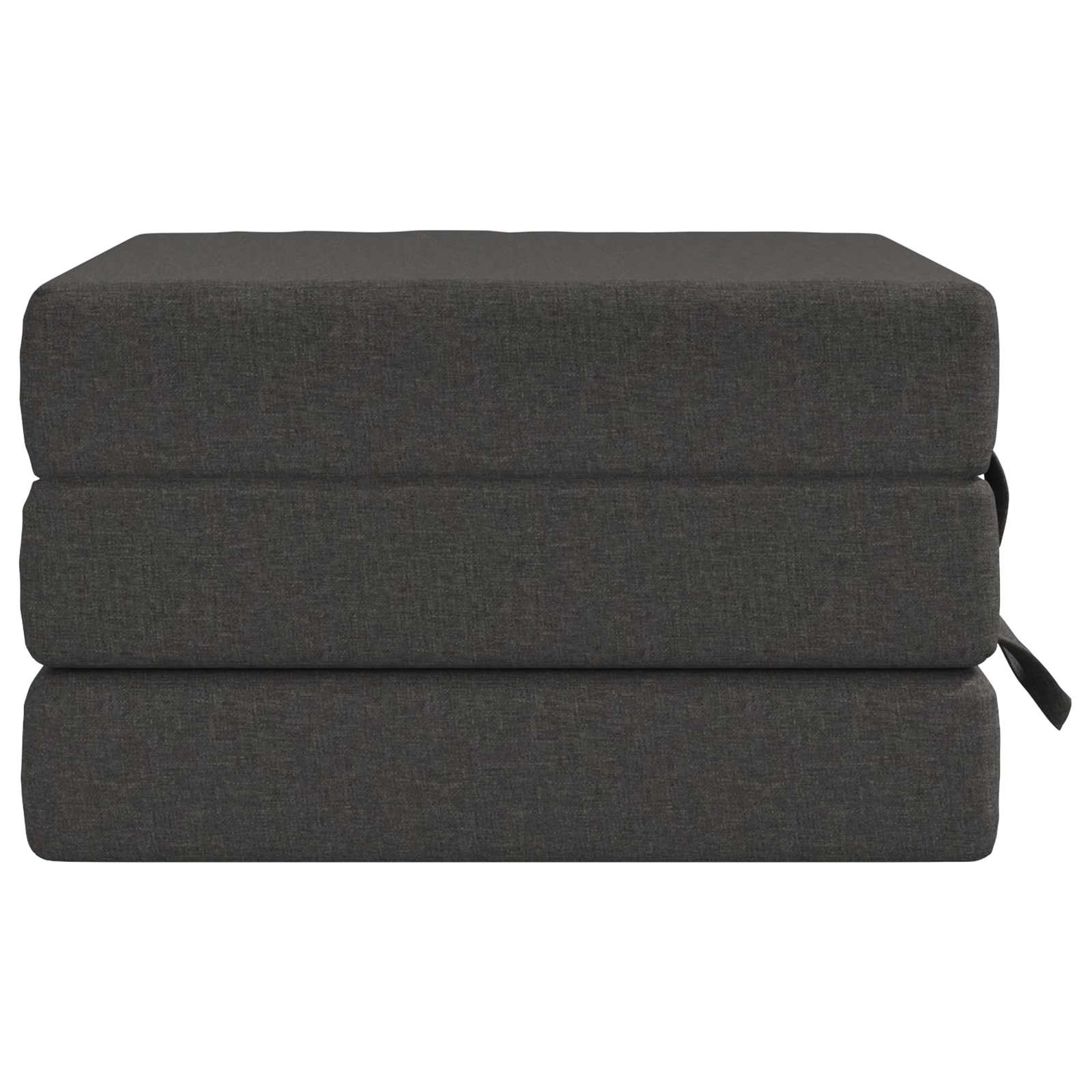 Klappsofa Bett 75 x 67 x 45 cm Dunkelgrau