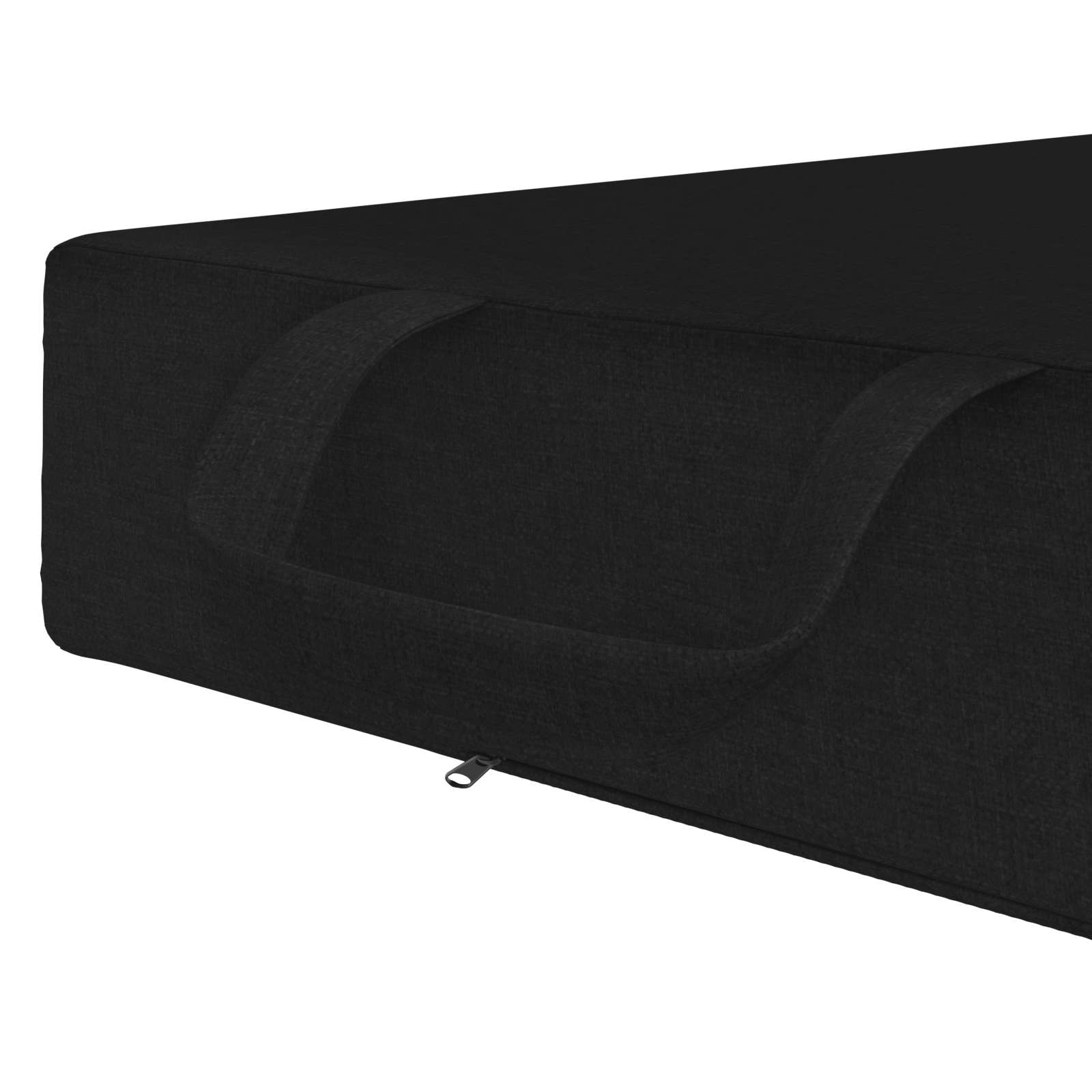 Klappsofa Bett 75 x 67 x 45 cm Schwarz