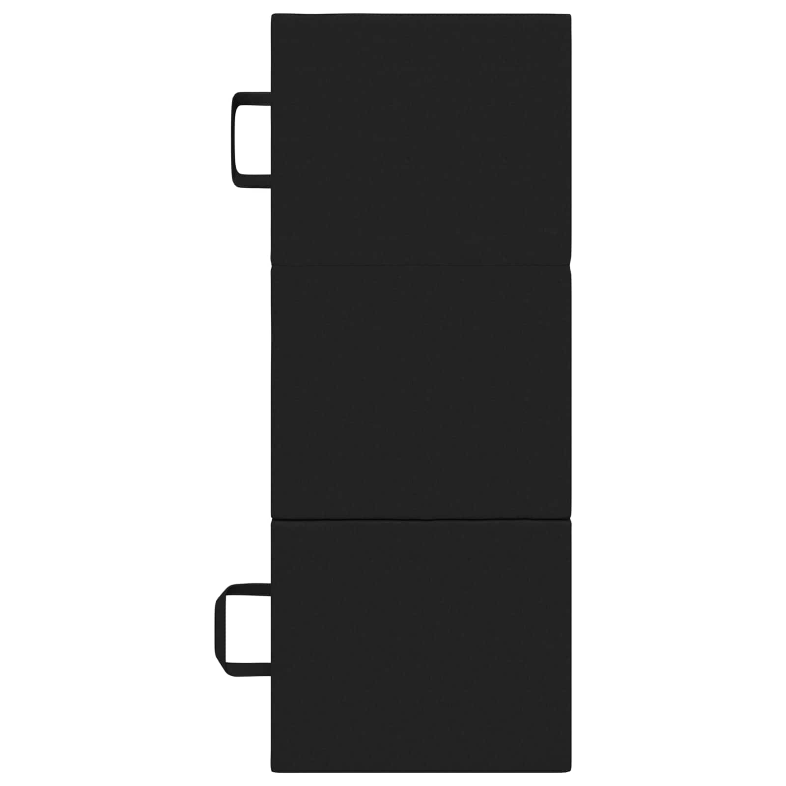Klappsofa Bett 75 x 67 x 45 cm Schwarz