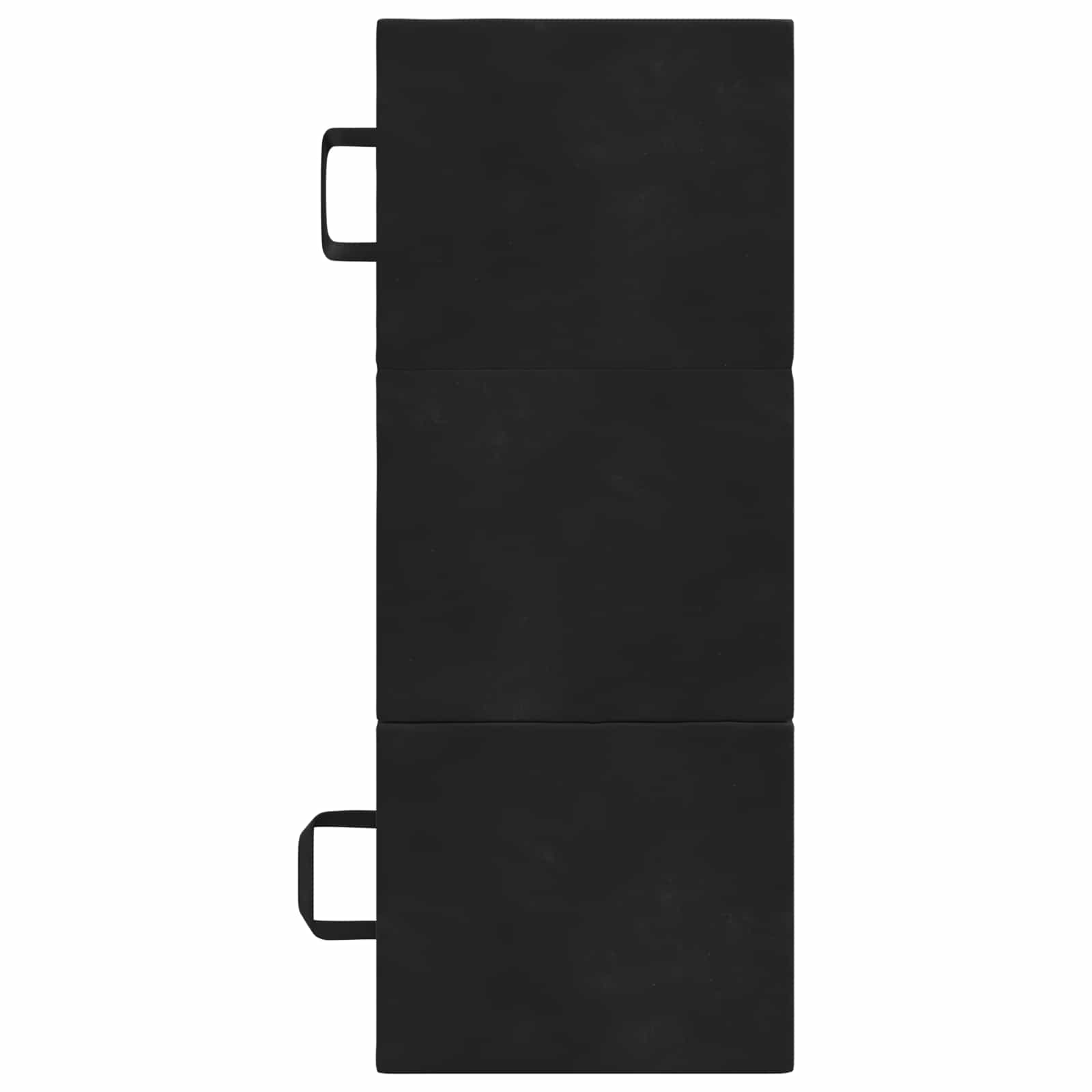 Klappsofa Bett 75 x 67 x 45 cm Schwarz