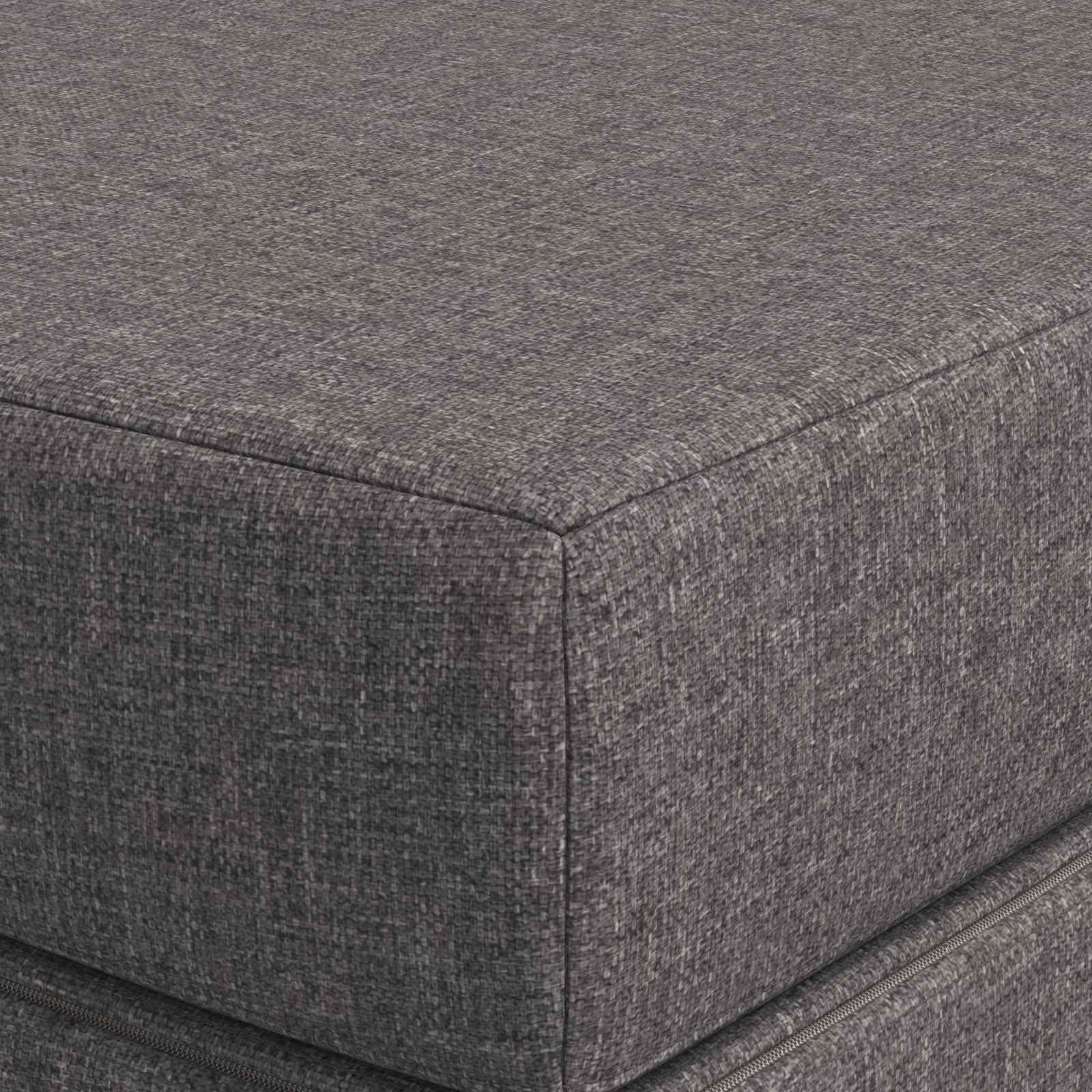 Klappsofa Bett 80 x 67 x 45 cm Hellgrau