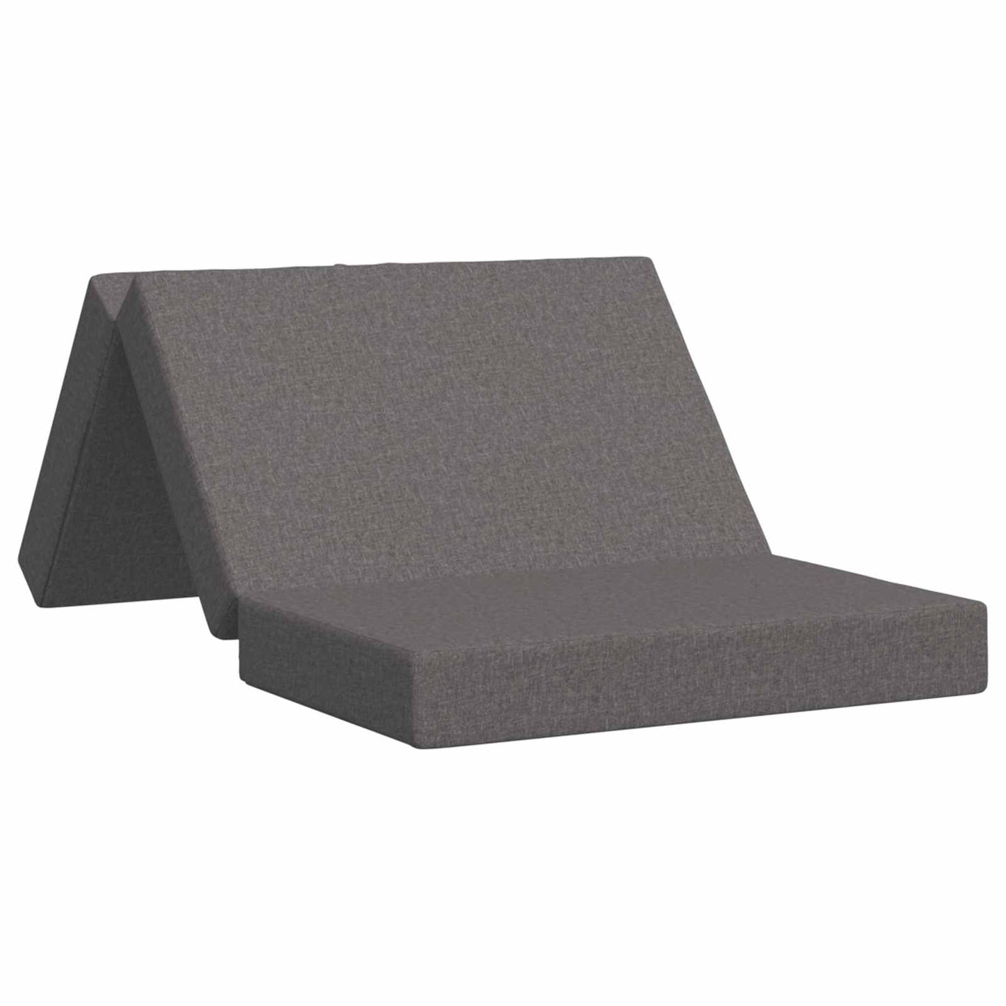 Klappsofa Bett 80 x 67 x 45 cm Hellgrau