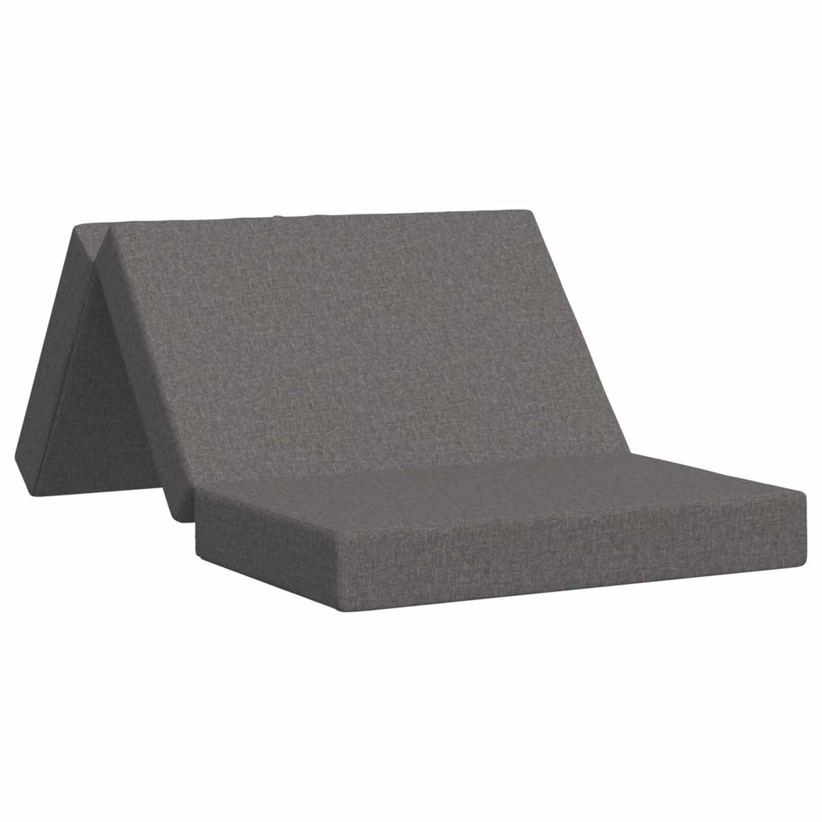 Klappsofa Bett 80 x 67 x 45 cm Hellgrau