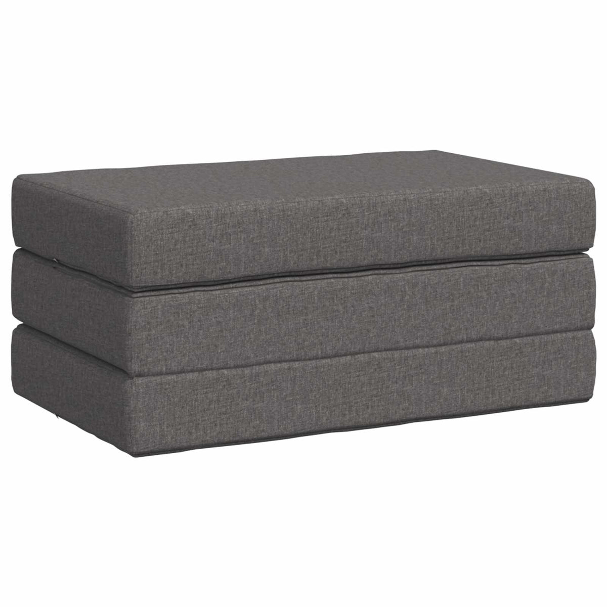 Klappsofa Bett 80 x 67 x 45 cm Hellgrau