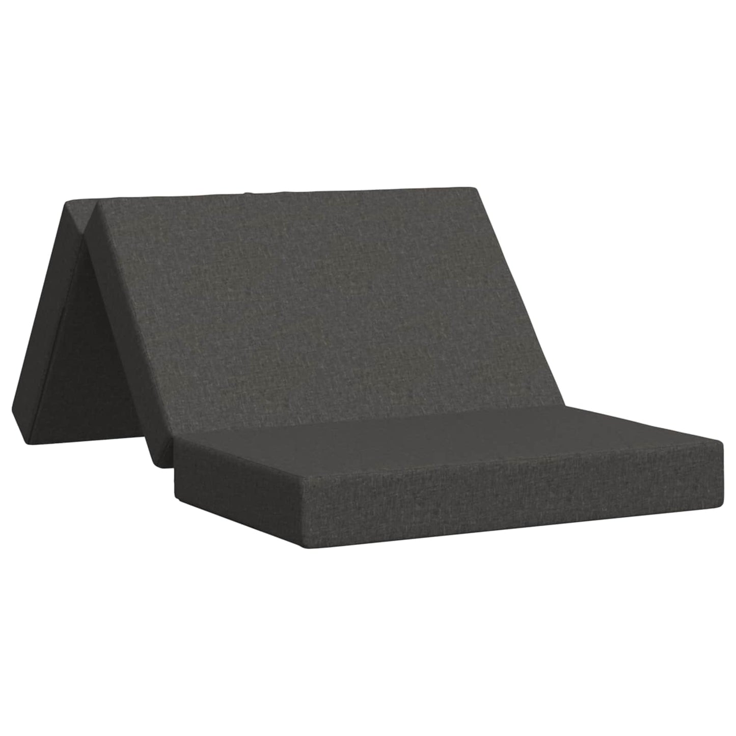 Klappsofa Bett 80 x 67 x 45 cm Dunkelgrau