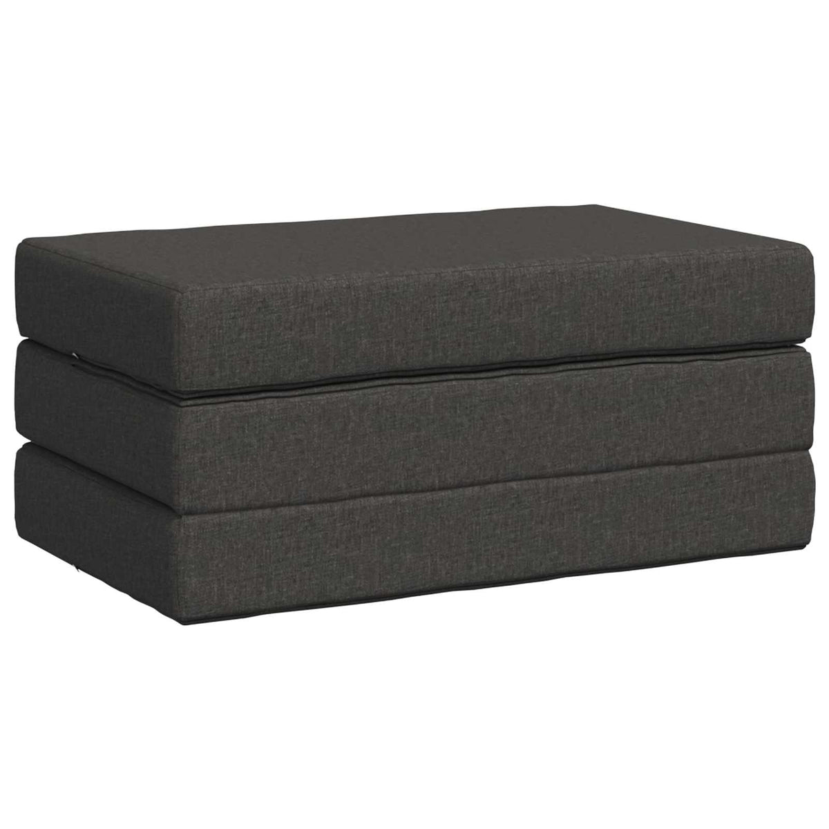 Klappsofa Bett 80 x 67 x 45 cm Dunkelgrau