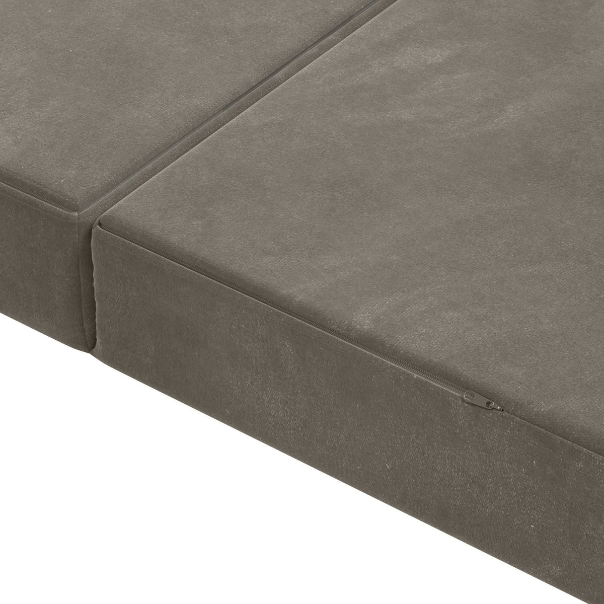 Klappsofa Bett 80 x 67 x 45 cm Hellgrau