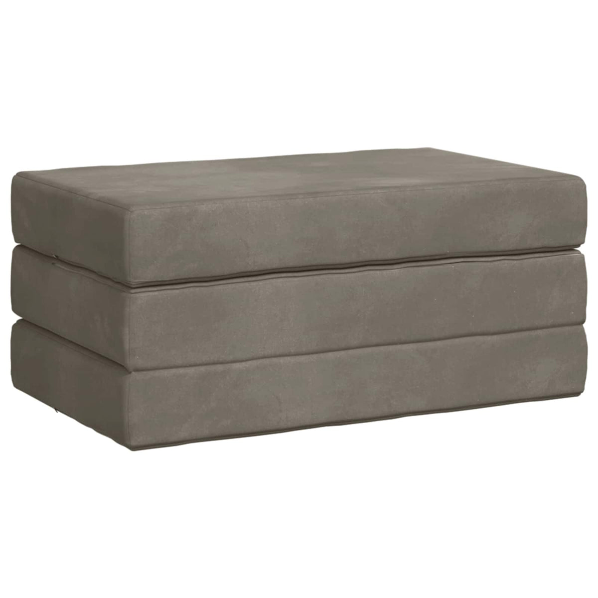 Klappsofa Bett 80 x 67 x 45 cm Hellgrau