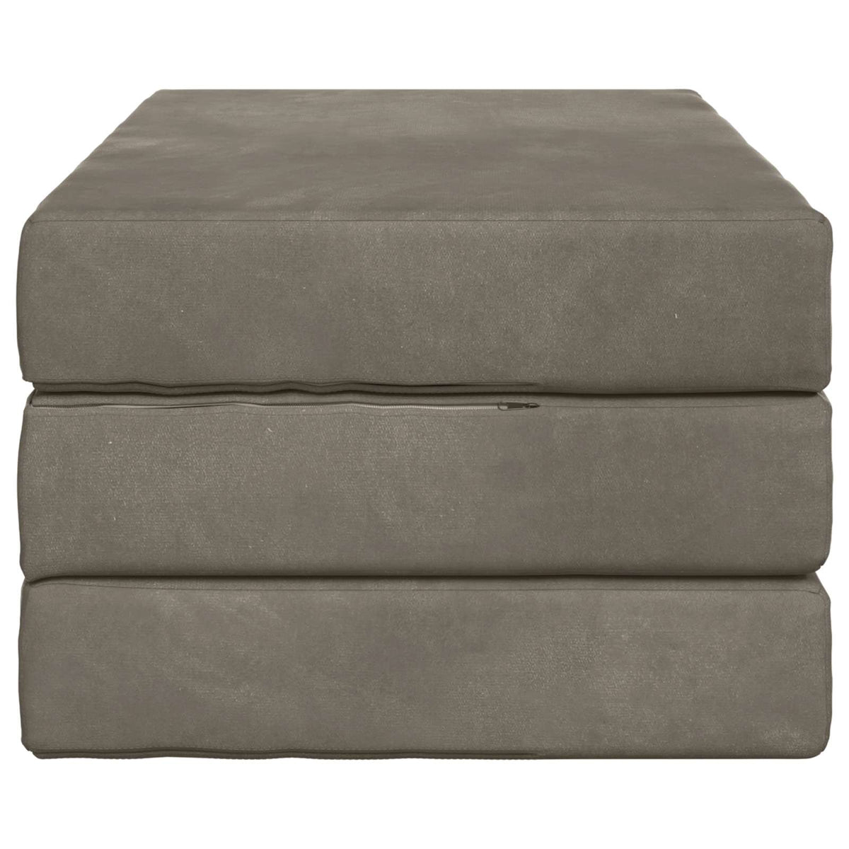 Klappsofa Bett 80 x 67 x 45 cm Hellgrau