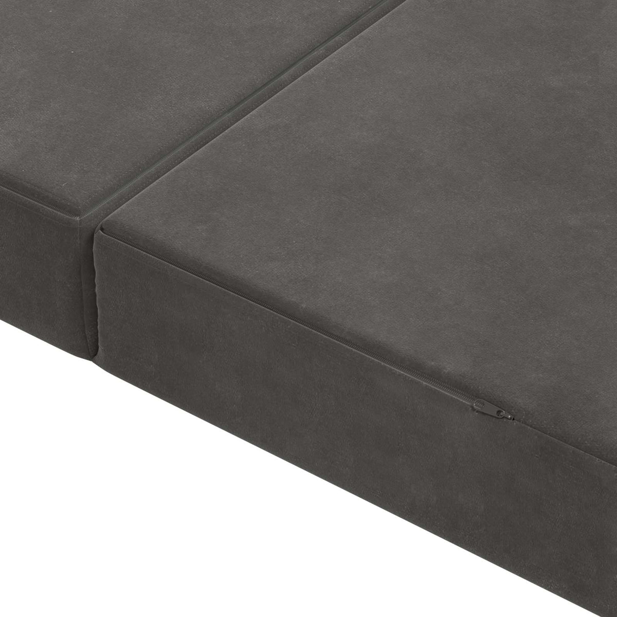 Klappsofa Bett 80 x 67 x 45 cm Dunkelgrau